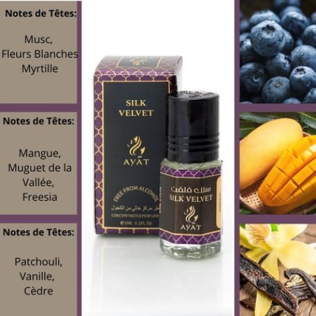 AYAT Perfumes Halal & Vegan Arabic Oil Perfume for Men and Women 3ml - Pack of 12