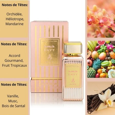 Eau de Parfum FEELINGS 100ml Ayat Perfumes - Made in Dubai with Notes of Rose, Vanilla, Oud, Musk, and Woody - EDP
