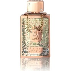 Ayat Perfumes VIVID PINK Diamond Series Luxury Women’s Eau de Parfum 100ml - Fruity Peach, Tangerine, Floral Jasmine,