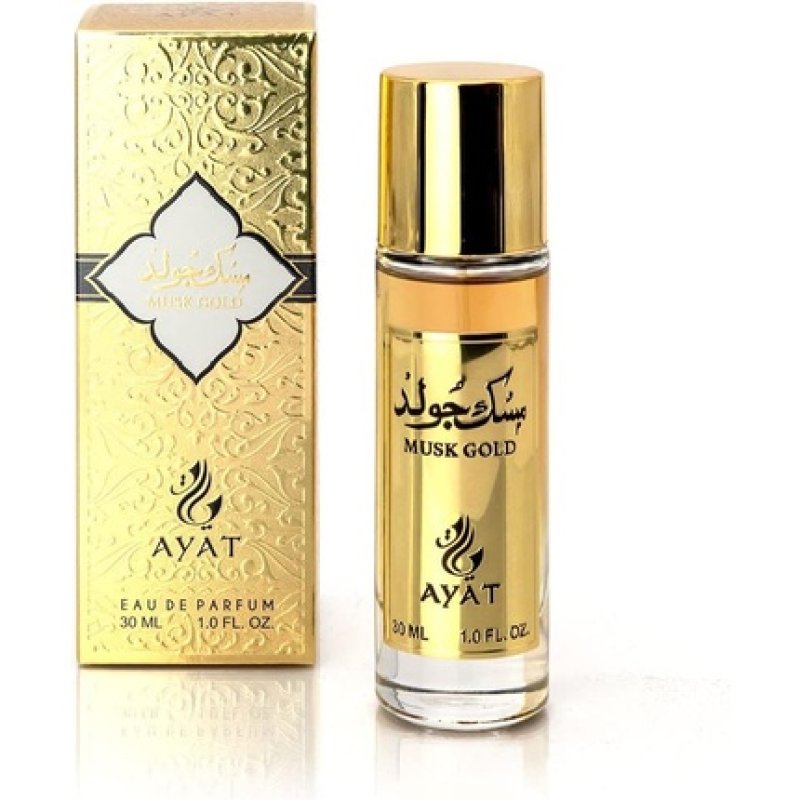 Ayat Perfumes Musk Emirates 30ml EDP Oriental Arab - Musk Gold
