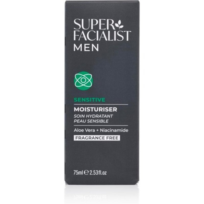 Super Facialist for Men Sensitive Moistouriser 75ml