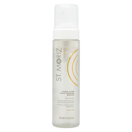 St Moriz Luxe Hydra-Glow Clear Tanning Mousse - Medium 200ml