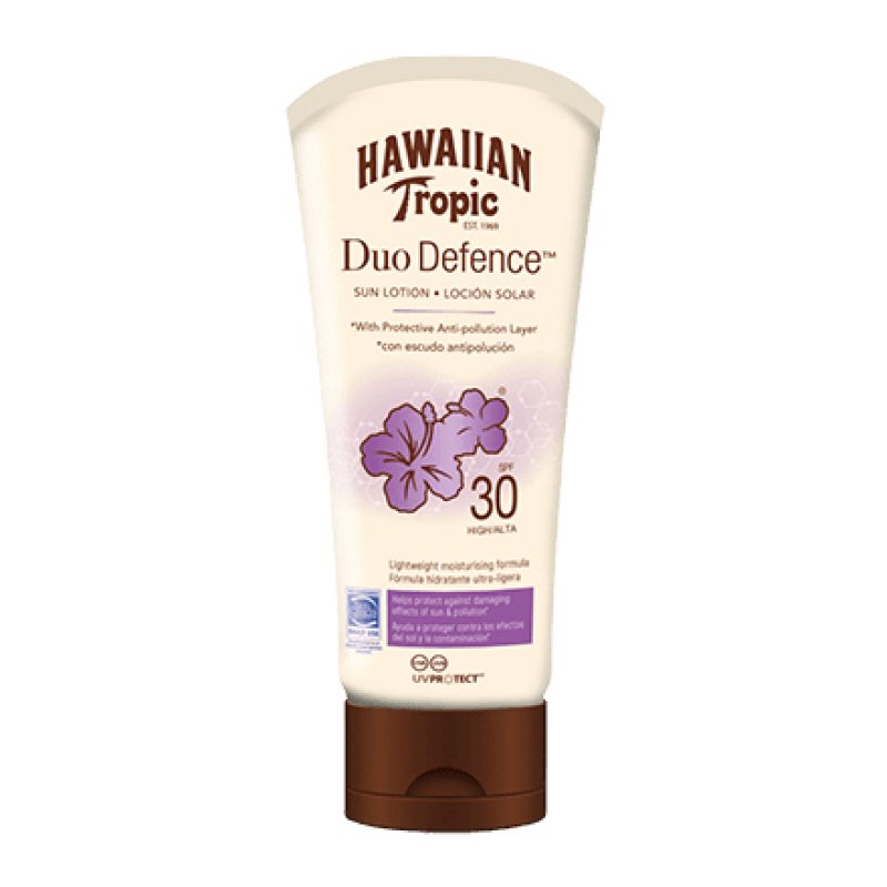 Hawaiian Tropic Duo Defence Sun Lotion