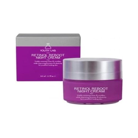 Youth Lab. Retinol Reboot Night Cream - Reduces Aging and Wrinkles - Regulates Excess Sebum - Radiant and Healthy Skin