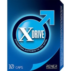 Rener Xdrive Supplement For Male Sexual Toning - 10 Capsules