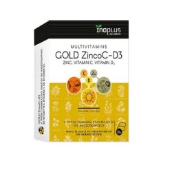 Inoplus Gold Zincoc-D3 20 Tablets - Essential Zinc And Vitamin D3 Supplement