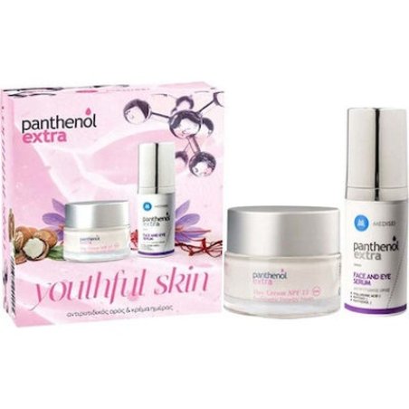 Panthenol Extra Youthful Skin Set - Day Cream Spf15 50ml And Eye Serum 30ml