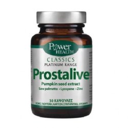 Power Power Health Platinum Prostalive - Prostate Health, 30 Capsules