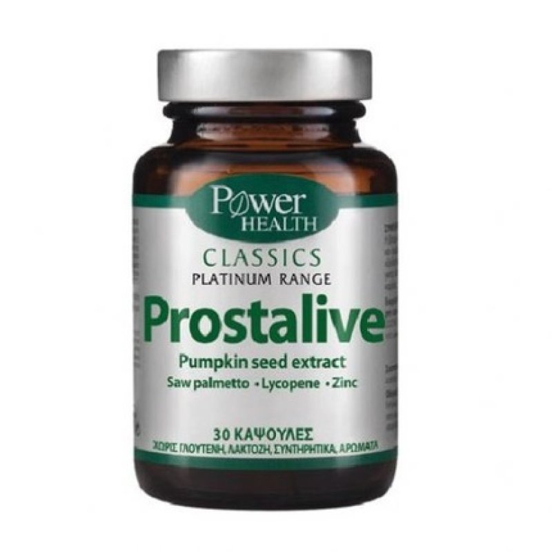 Power Power Health Platinum Prostalive - Prostate Health, 30 Capsules