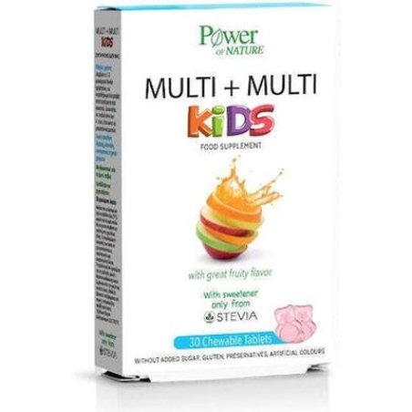 Power Health Multimulti Kids Chewable Multivitamins With Stevia - 30 Chewable Tablets