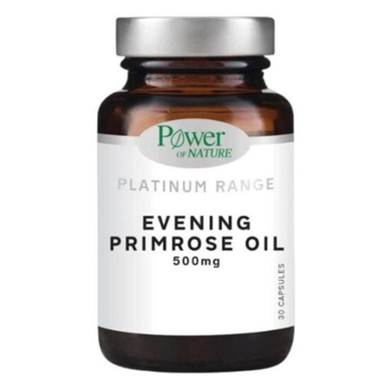 Power Power Of Nature Platinum Range Evening Primrose Oil 500 Mg - 30 Capsules