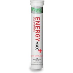 Power Health Power Of Nature Energy Max Dietary Supplement For Energy - Toning With Tutti Frutti Flavor 20 Effervescent