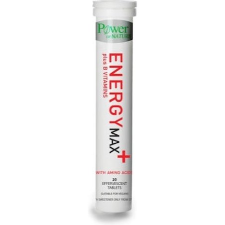 Power Health Power Of Nature Energy Max Dietary Supplement For Energy - Toning With Tutti Frutti Flavor 20 Effervescent