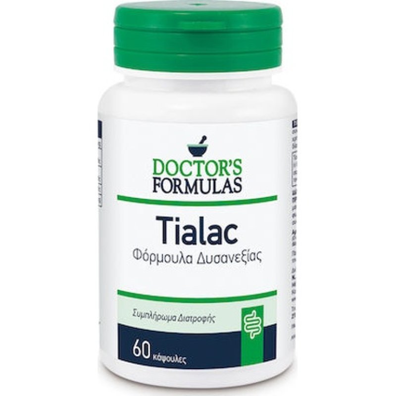Doctor's Formulas Tialac Lactose Intolerance Formula - 60 Capsules
