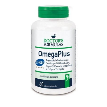 Doctor's Formulas OmegaPlus Fish Oil Formula 60 Softgels
