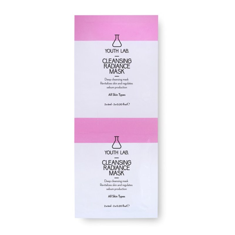 YOUTH LAB. Cleansing Radiance Mask Masque de nettoyage Femmes 6 ml Crème