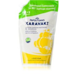 Papoutsanis Karavaki Liquid Soap Pouch Refill With Chamomile - 900 Ml