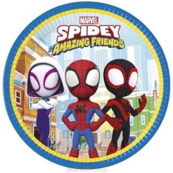 Procos Spidey and His Amazing Friends FSC Party Plates - Pack of 8
