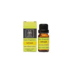 Apivita Aromatic Oils Home Fragrance Refresh With Bergamot, Lemon & Grapefruit - 10ml