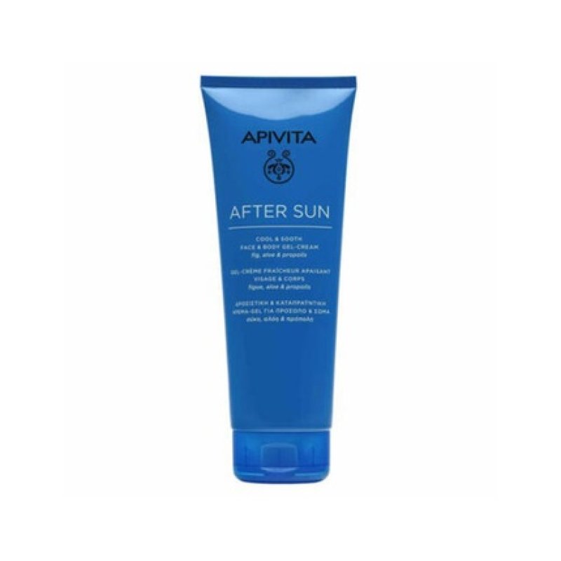 Apivita Suncare After Sun Cool & Soothe Cream-Gel with Fig, Aloe & Propolis 200ml