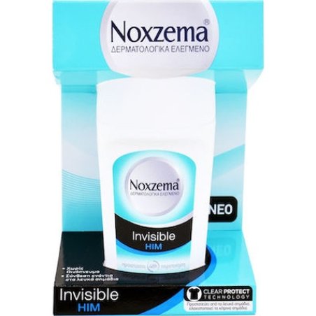 Noxzema Deo Roll On Invisible Him - 50ml
