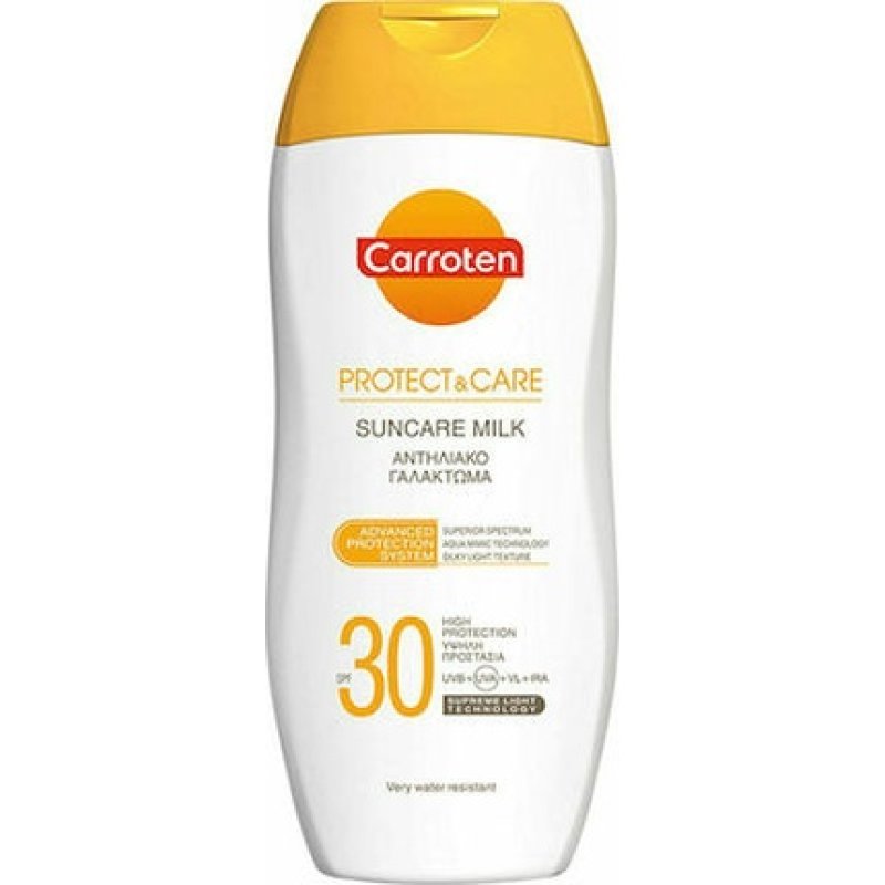 Carroten Protect Care Suncare Milk Sunscreen Lotion With Spf30 200ml