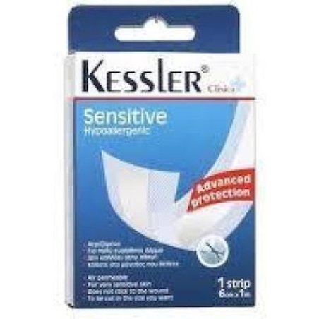 Kessler Clinica Primafix Hypoallergenic Sterile Adhesive Dressing 1m X 6cm