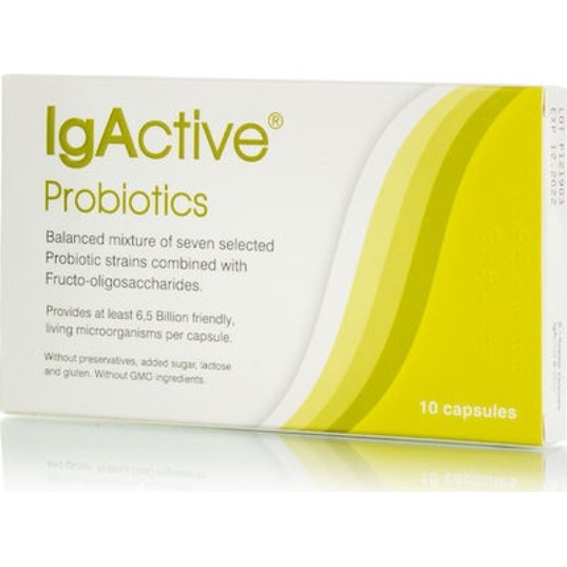Igactive Probiotics Supplement - 10 Capsules