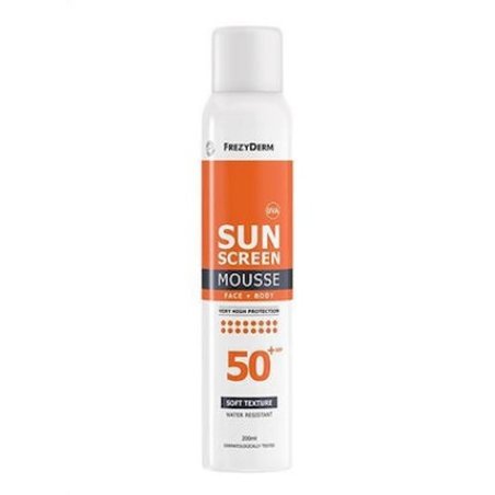 Frezyderm Sunscreen Mousse Facial And Body Sunscreen Spf50 - 200ml