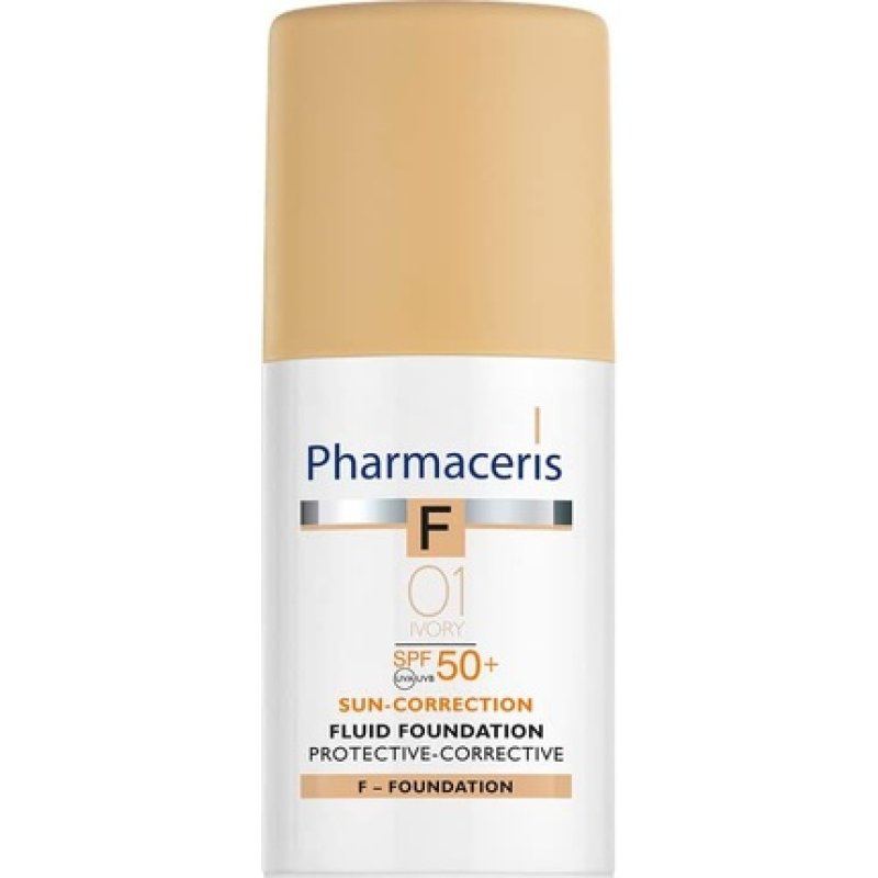 Pharmaceris Protective and Corrective Fluid SPF 50 01 Ivory 30ml