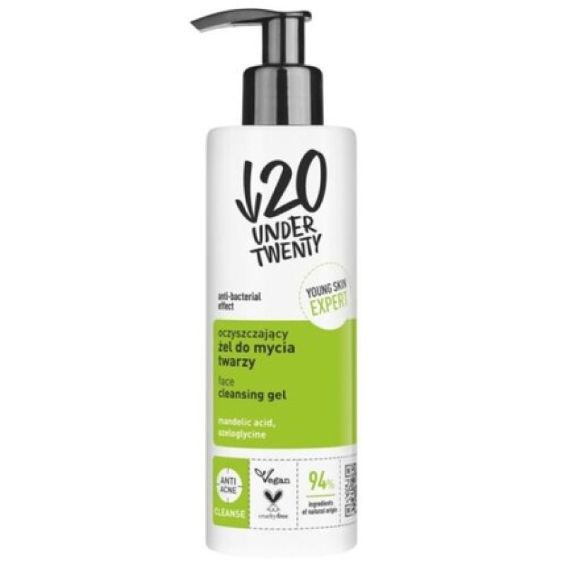 Under Twenty Cleansing Face Gel 190ml