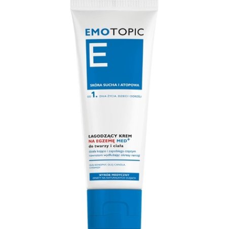 Emotopic Med Soothing Cream For Face And Body For Eczema, 75 Ml