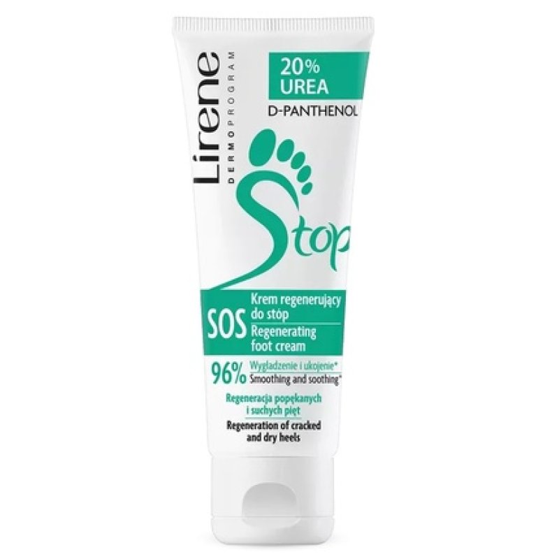 Lirene Strongly Moisturizing Foot Cream 20% Urea 75ml
