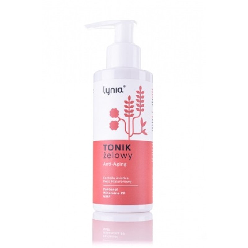 Lynia Gel Toner Anti-Aging 100 Ml - Anti-Aging Gel Toner With Centella Asiatica Extract