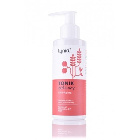 Lynia Gel Toner Anti-Aging 100 Ml - Anti-Aging Gel Toner With Centella Asiatica Extract