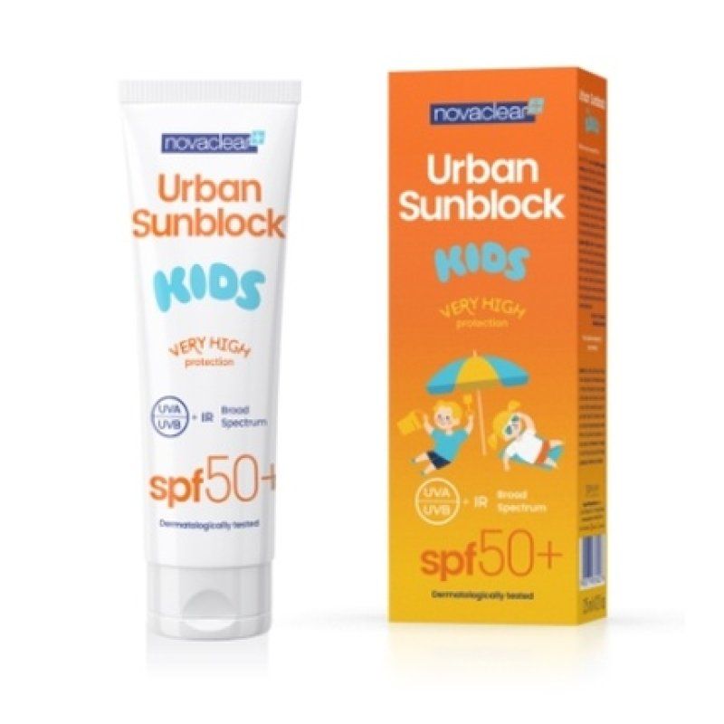 Novaclear Junior High Protection Sunscreen Spf 50 For Children - 125ml - Broad Spectrum Uva/Uvb Defense