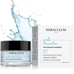 Miraculum Moisturizer Day Cream with SPF for Women - Anti-Aging Day Cream SPF 15 with Thermal Water - Vegan Moisturizer