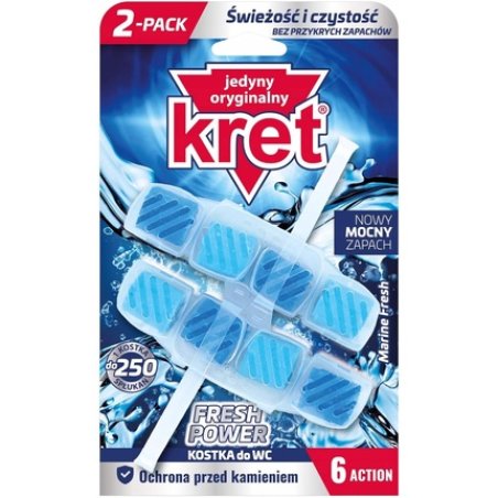 Mole Toilet Hanger Marine Fresh 2x40g - Pack of 2