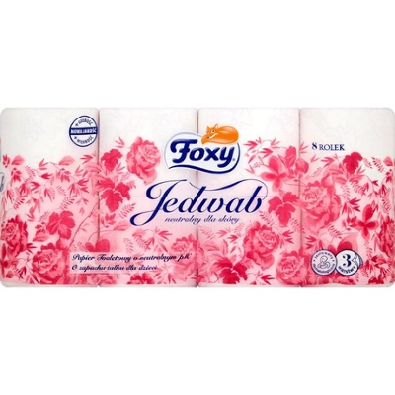 Ict Foxy Toilet Paper A8 3-Ply Silk 7189