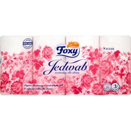 Ict Foxy Toilet Paper A8 3-Ply Silk 7189