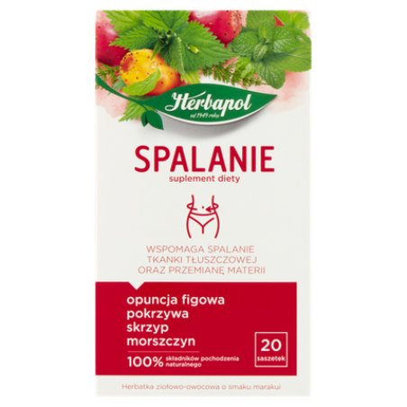 Herbapol Dietary Supplement Herbal and Fruit Tea Spalanie 40g