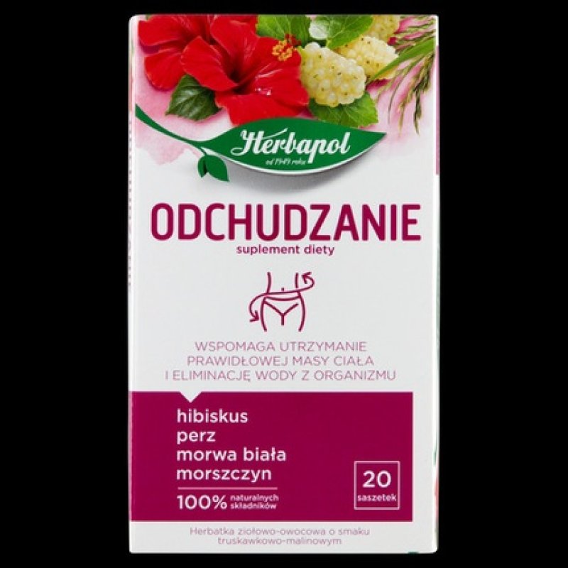 Herbapol Odchudzanie Food Supplement Herbal and Fruit Tea 40g