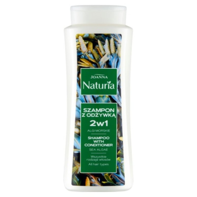 Joanna Naturia 2-in-1 Seaweed Shampoo with Conditioner 500ml