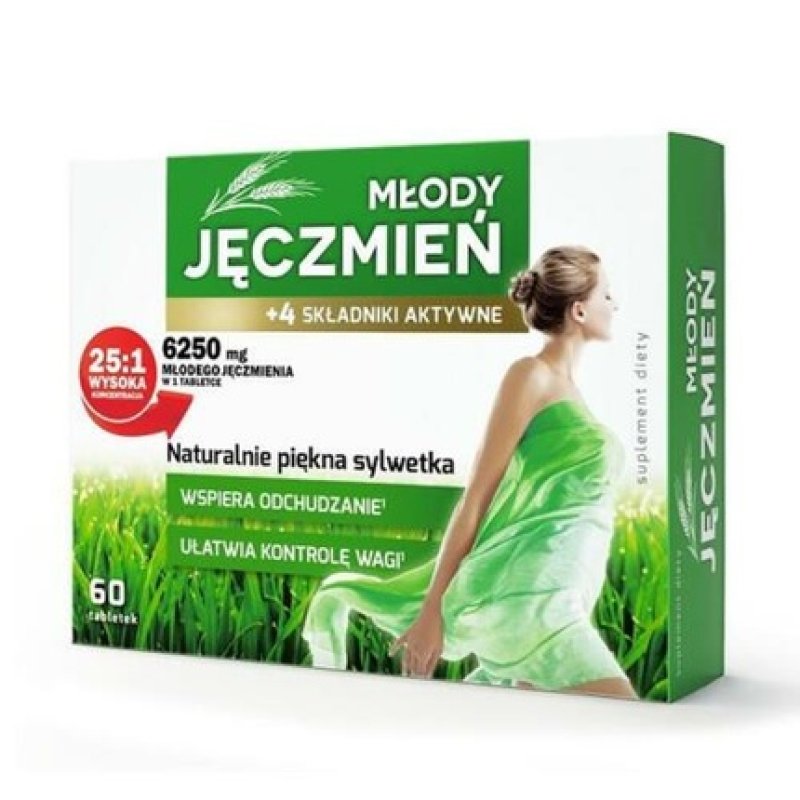 Junge Gerste Młody Jęczmień 60 Tablets 6250mg