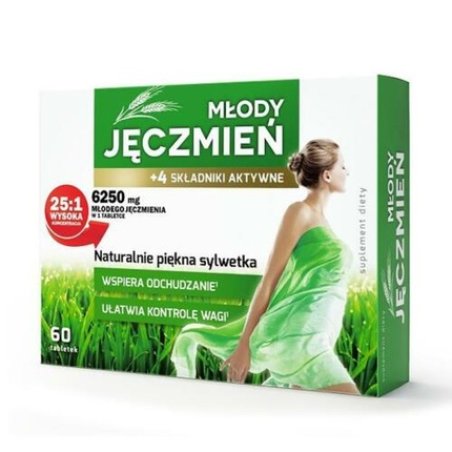 Junge Gerste Młody Jęczmień 60 Tablets 6250mg
