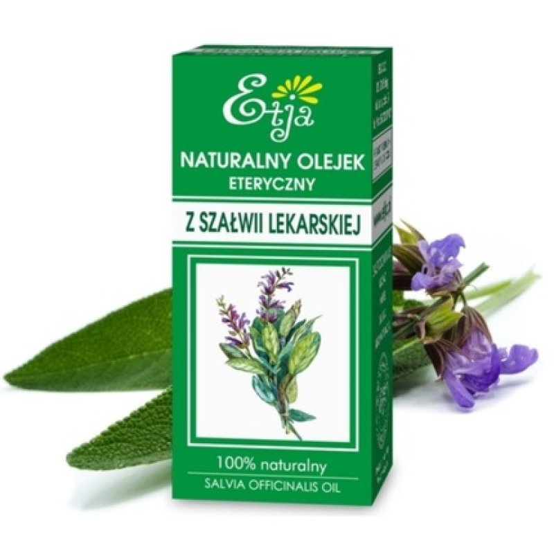 Etja Natural Essential Oil Of Sage 10ml