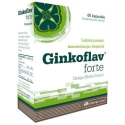 Ginkoflav Forte Memory Concentration Circulation 60 Capsules Ginkgo Biloba