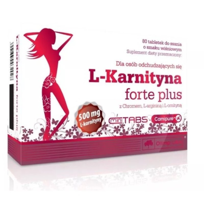 Olimp L-Carnitine Forte Plus - 80 Lozenges