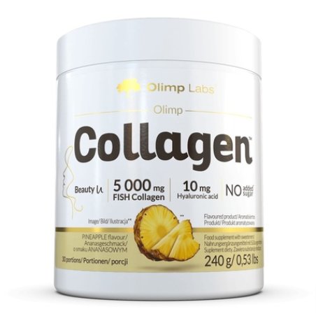 Olimp Labs Collagen 5000mg Fish Collagen Dietary Supplement Pineapple 240g