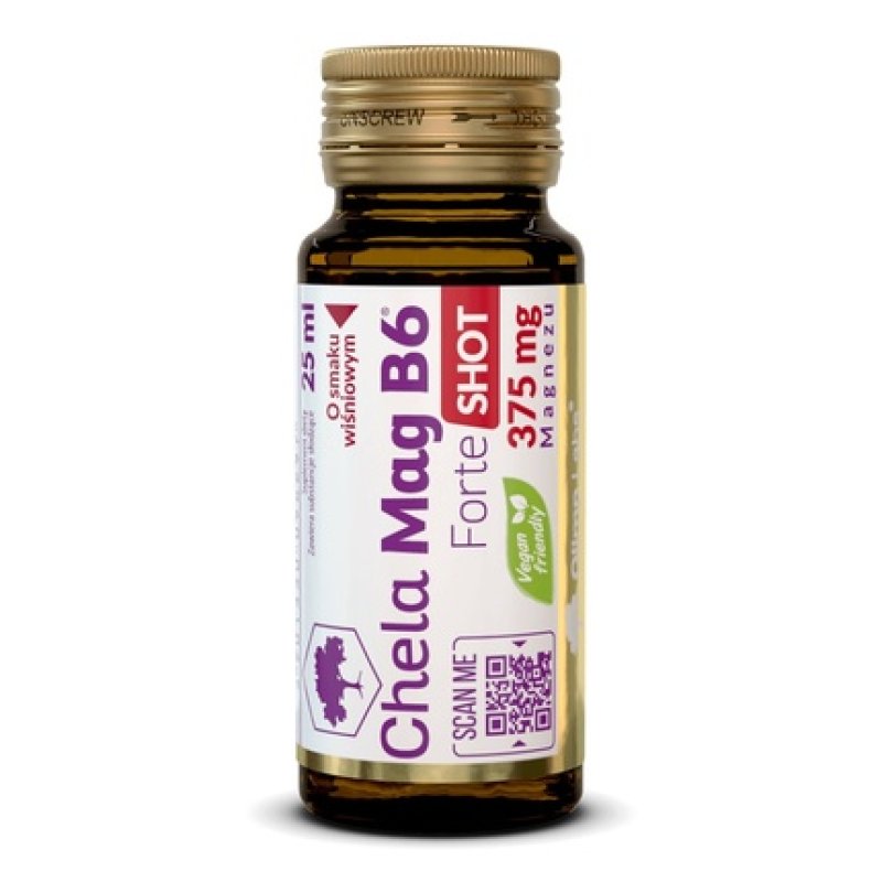 Olimp Labs Chela-Mag B6 Forte Shot Dietary Supplement Cherry 25ml